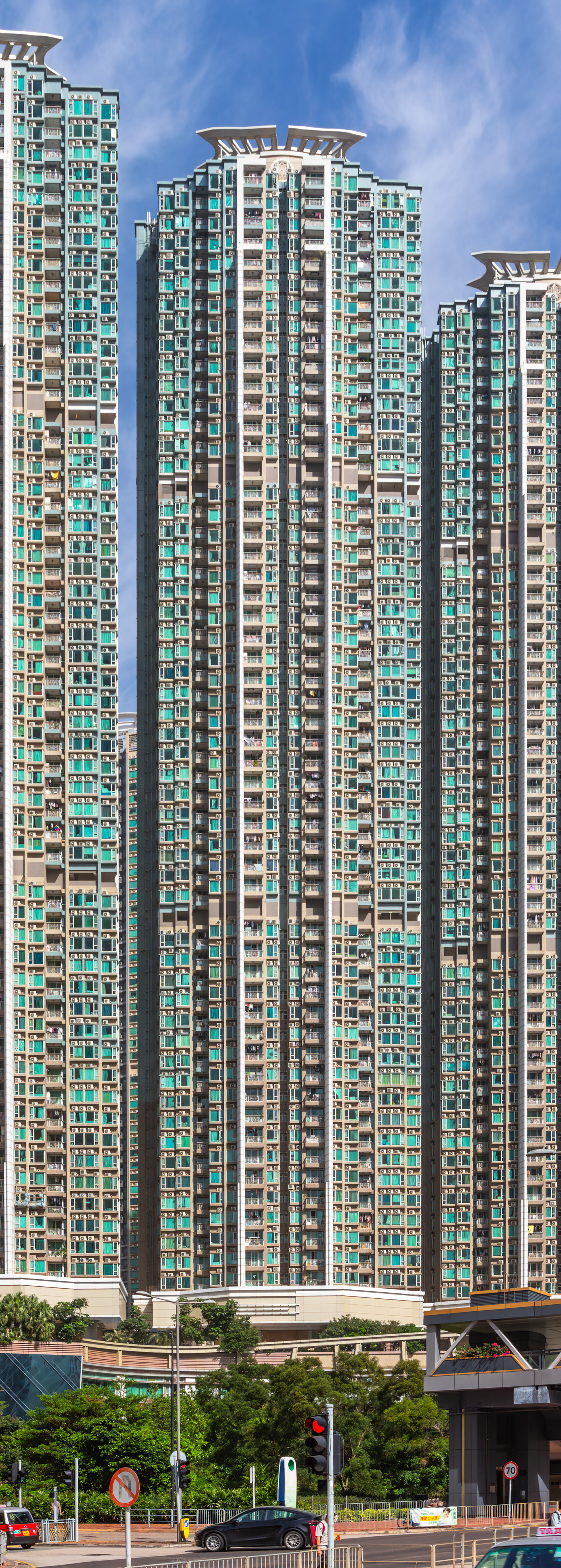 LOHAS Park The Capitol Oslo, Hong Kong - View from the southeast. © Mathias Beinling